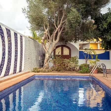 The Blue House In Maspalomas มาสปาโลมาส ภายนอก รูปภาพ