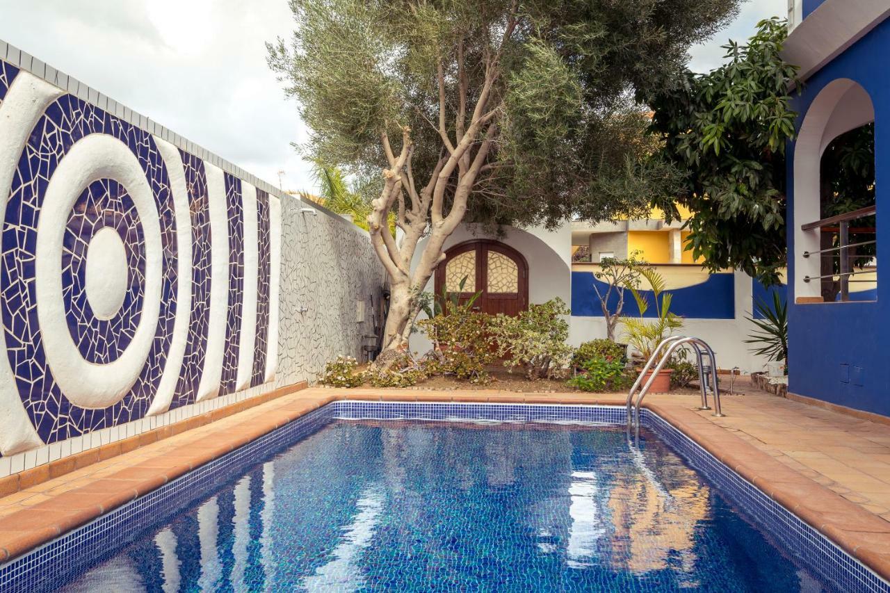 The Blue House In Maspalomas มาสปาโลมาส ภายนอก รูปภาพ